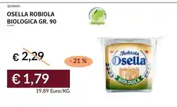 Prezzemolo e Vitale Robiola Osella Biologica offerta