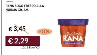 Prezzemolo e Vitale RANA SUGO ALLA NORMA offerta
