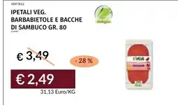 Prezzemolo e Vitale IPETALI VEG. BARBABIETOLE E BACCHE DI SAMBUCO offerta
