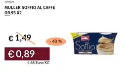 Prezzemolo e Vitale MULLER SOFFIO AL CAFFE offerta