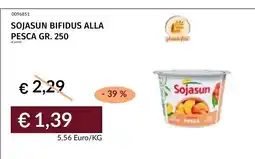 Prezzemolo e Vitale SOJASUN BIFIDUS ALLA PESCA offerta