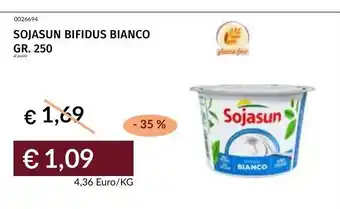 Prezzemolo e Vitale SOJASUN BIFIDUS BIANCO offerta