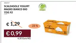 Prezzemolo e Vitale Scaldasole Yogurt Magro Bianco Bio offerta