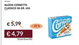Prezzemolo e Vitale Algida Cornetto Classico offerta