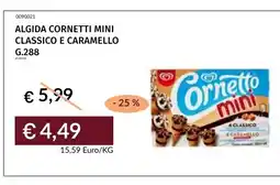 Prezzemolo e Vitale Algida Cornetti Mini Classico e Caramello offerta