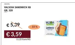 Prezzemolo e Vitale VALSOIA SANDWICH offerta