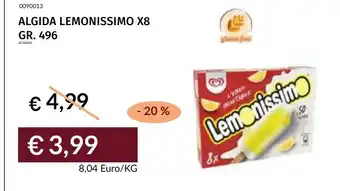 Prezzemolo e Vitale Algida Lemonissimo offerta