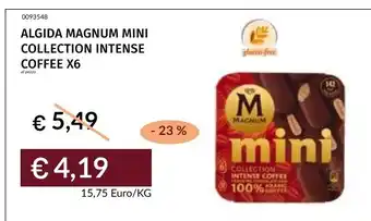 Prezzemolo e Vitale ALGIDA MAGNUM MINI COLLECTION INTENSE COFFEE offerta