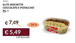 Prezzemolo e Vitale ELITE VASCHETTA CIOCCOLATO E PISTACCHIO offerta