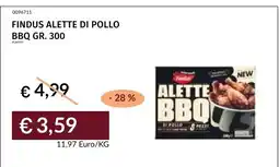 Prezzemolo e Vitale FINDUS ALETTE DI POLLO BBQ offerta
