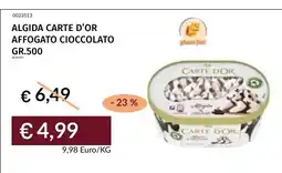 Prezzemolo e Vitale Algida Carte d'Or Affogato Cioccolato offerta
