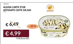 Prezzemolo e Vitale Algida Carte d'Or Affogato Caffè offerta