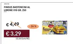 Prezzemolo e Vitale FINDUS Bastoncini al Limone offerta