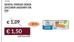Prezzemolo e Vitale Gentili Osvego senza zuccheri aggiunti offerta