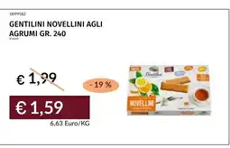Prezzemolo e Vitale GENTILINI NOVELLINI AGLI AGRUMI offerta