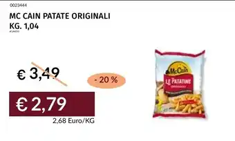 Prezzemolo e Vitale MC CAIN PATATE ORIGINALI offerta