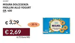 Prezzemolo e Vitale MISURA FROLLINI ALLO YOGURT offerta