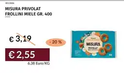 Prezzemolo e Vitale Misura Privolat Frollini Miele offerta