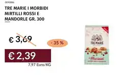 Prezzemolo e Vitale Tre Marie Morbidi Mirtilli Rossi e Mandorle offerta