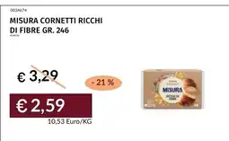 Prezzemolo e Vitale MISURA CORNETTI RICCHI DI FIBRE offerta