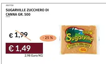 Prezzemolo e Vitale SUGARVILLE ZUCCHERO DI CANNA offerta