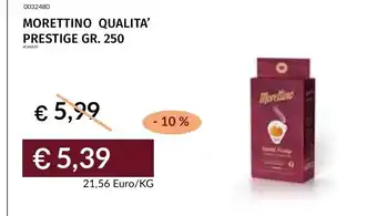 Prezzemolo e Vitale Morettino Qualita' Prestige offerta