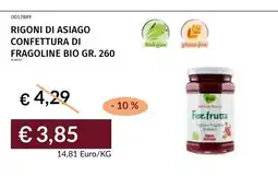 Prezzemolo e Vitale Rigoni di Asiago Confettura di Fragoline Bio offerta
