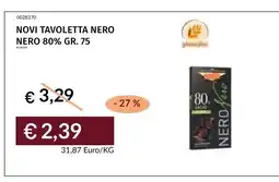 Prezzemolo e Vitale NOVI TAVOLETTA NERO offerta