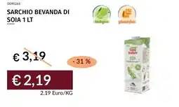 Prezzemolo e Vitale SARCHIO BEVANDA DI SOIA offerta