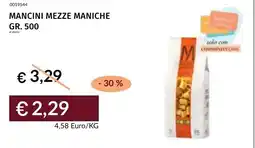 Prezzemolo e Vitale Mancini mezze maniche offerta