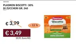 Prezzemolo e Vitale Plasmon Biscotti offerta