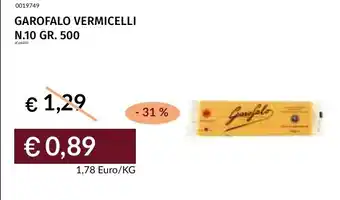 Prezzemolo e Vitale GAROFALO VERMICELLI offerta