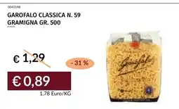 Prezzemolo e Vitale GAROFALO CLASSICA N. 59 offerta