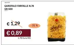 Prezzemolo e Vitale GAROFALO FARFALLE N.78 offerta