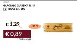 Prezzemolo e Vitale GAROFALO CLASSICA N. 15 FETTUCCE offerta