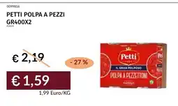 Prezzemolo e Vitale Petti Polpa a Pezzi offerta
