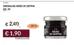 Prezzemolo e Vitale Smeralda Nero di Seppia offerta