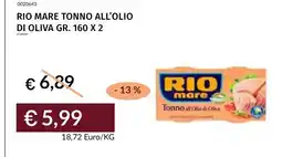 Prezzemolo e Vitale RIO mare Tonno all'Olio di Oliva offerta