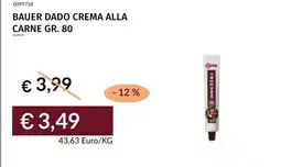 Prezzemolo e Vitale BAUER DADO CREMA ALLA CARNE offerta