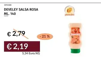 Prezzemolo e Vitale Develey Salsa Rosa offerta