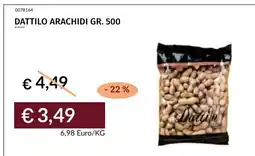 Prezzemolo e Vitale Dattilo Arachidi offerta