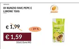 Prezzemolo e Vitale Di nunzio fave pepe e limone offerta