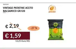 Prezzemolo e Vitale VINTAGE PATATINE ACETO BALSAMICO offerta