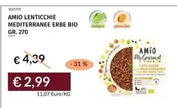 Prezzemolo e Vitale AMIO LENTICCHIE MEDITERRANEE ERBE BIO offerta