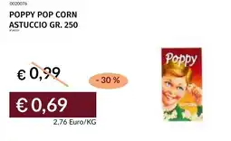 Prezzemolo e Vitale POPPY POP CORN offerta