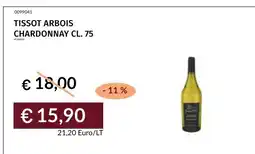 Prezzemolo e Vitale TISSOT ARBOIS CHARDONNAY CL. 75 offerta