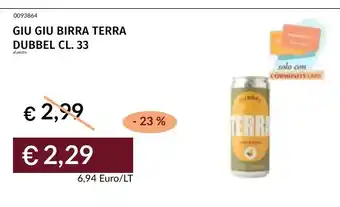 Prezzemolo e Vitale GIU GIU BIRRA TERRA DUBBEL offerta