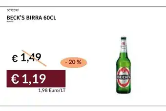 Prezzemolo e Vitale BECK'S BIRRA offerta