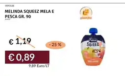 Prezzemolo e Vitale Melinda Squeeze Mela e Pesca offerta