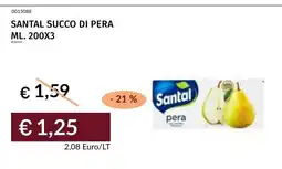 Prezzemolo e Vitale Santal succo di pera offerta